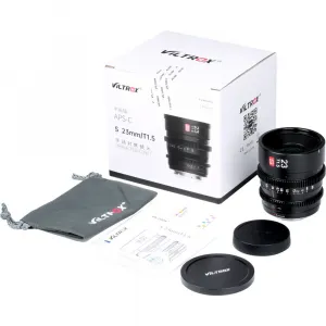Viltrox 23 mm filmový objektív T1,5 (Sony E-Mount) 19360