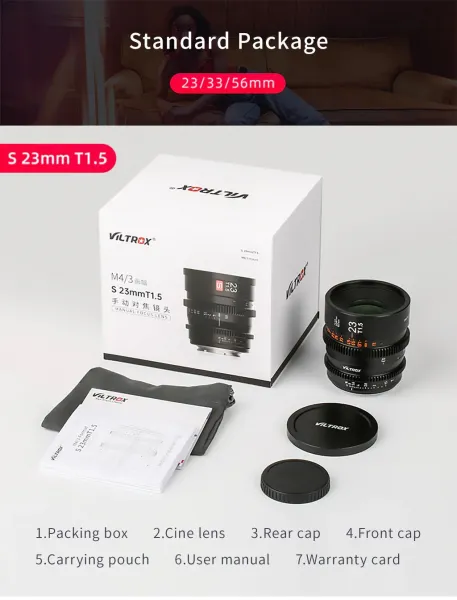 Viltrox S 56 mm T1,5 (MFT) 21034