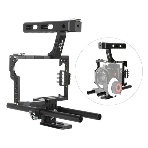 Viltrox Stabilizátor súpravy Video Cage VX-11 z hliníkovej zliatiny Vytváranie filmov... 22015