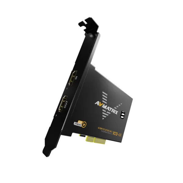 AVMATRIX Karta VC12-4K UHD 4K HDMI PCIe Capture Card 21930