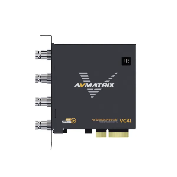 AVMATRIX VC41 1080p 3G-SDI PCIe 4-kanálová snímacia karta 21933