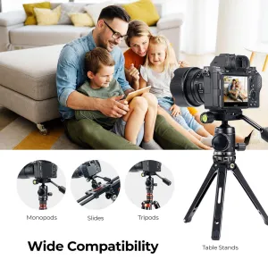 K&F Concept 26 mm kovová statívová guľová hlava s panoramatickou otočnou rukoväťou o... 22871