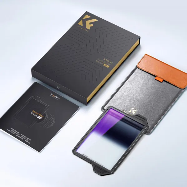 K&F Concept K&F 100*150*2MM štvorcový reverzne odstupňovaný GND8 s ochranou šošovky 23668