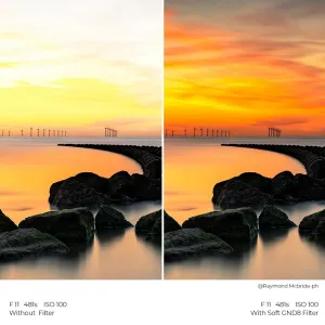 K&F Concept K&F 100*150*2MM štvorcový Soft Graudated GND8 s ochranou šošovky 23676
