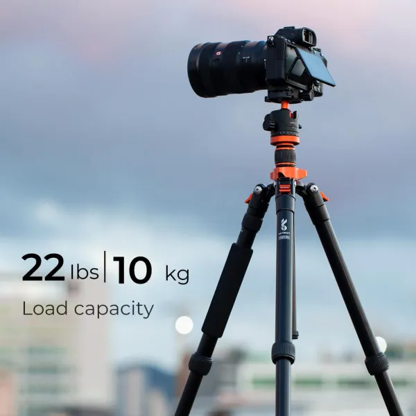 K&F Concept K&F 1,7 m hliníkový statív pre prenosný fotoaparát Cestovný statív s... 23780