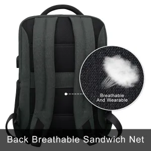 K&F Concept Cestovný batoh na notebook Beschoi s uhlopriečkou 15,6 palca 21861