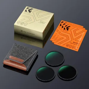 K&F Concept K&F 67MM, 3ks profesionálna súprava filtra objektívu (ND8+ND64+ND1000)+... 30843