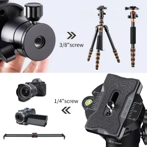 K&F Concept Guľová hlava statívu fotoaparátu s 1/4 palcovým rýchloupínacím tanierom a... 22870