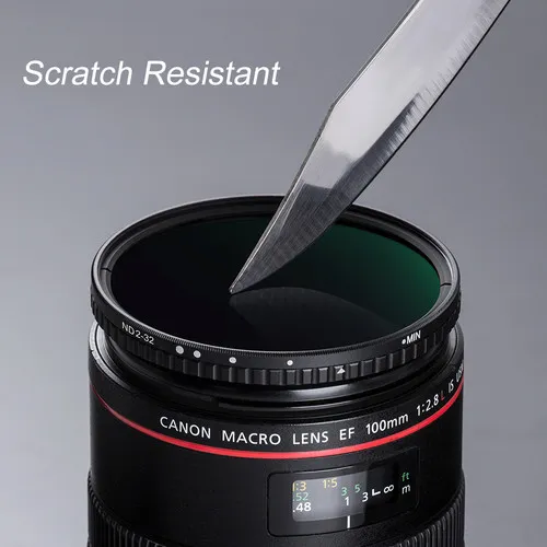 K&F Concept K&F 43MM Nano-X Variabilný/Fader ND Filter, ND2~ND32, W/O Black Cross s 3ks... 28607