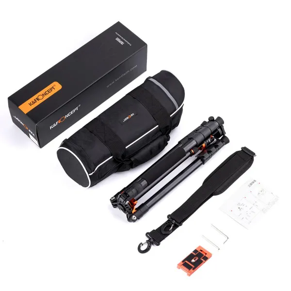 K&F Concept K&F 1,6 m hliníkový statív Odnímateľný monopod s rýchloupínacou doskou,... 23752