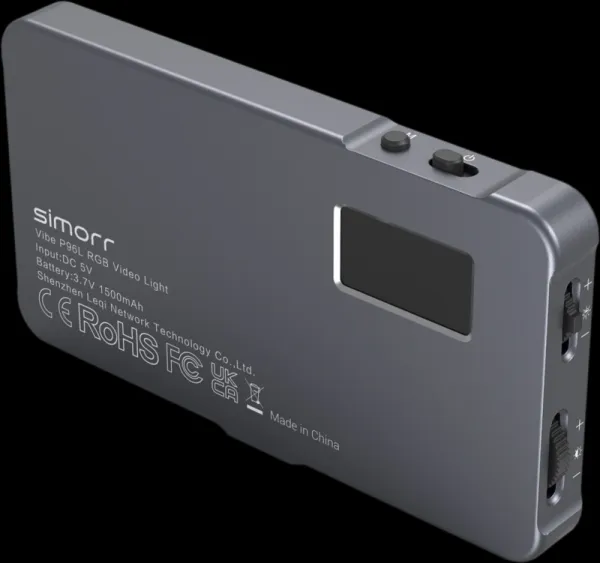 SmallRig 3489 RGB video svetlo Simorr Vibe P96L