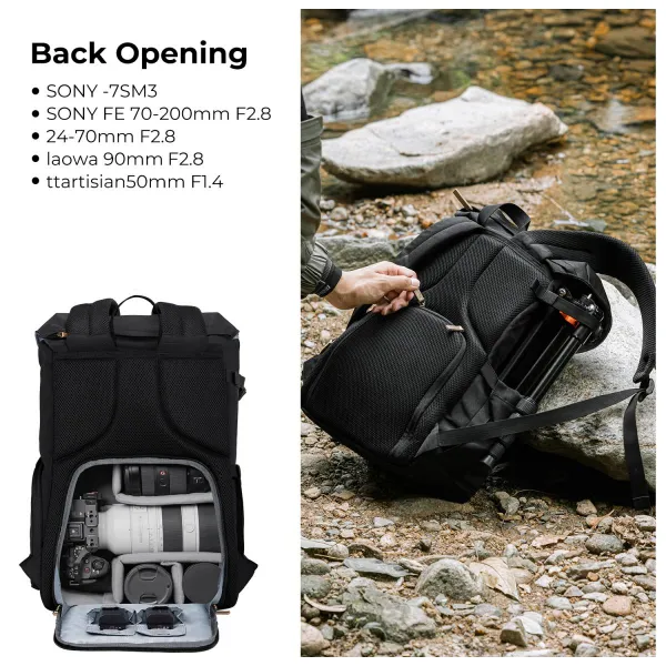 K&F Concept Batoh K&F Beta na zips 17L 28133