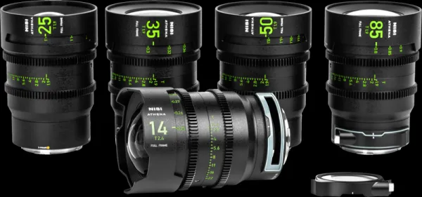 NiSi Cine Lens Set Athena Prime L-Mount