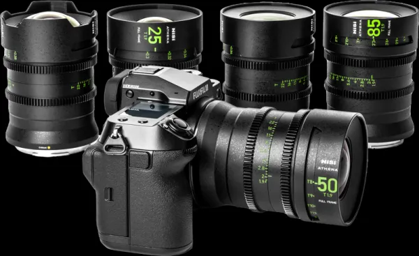 NiSi Cine Lens Set Athena Prime Fuji G-Mount