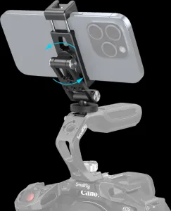 Kovový držiak na telefón SmallRig 4382 s držiakom Cold Shoe Mount