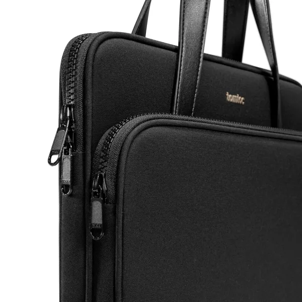 tomtoc Shoulder Bag - 14 "a 13" MacBook Pro / Air, čierna TOM-H22C1D1