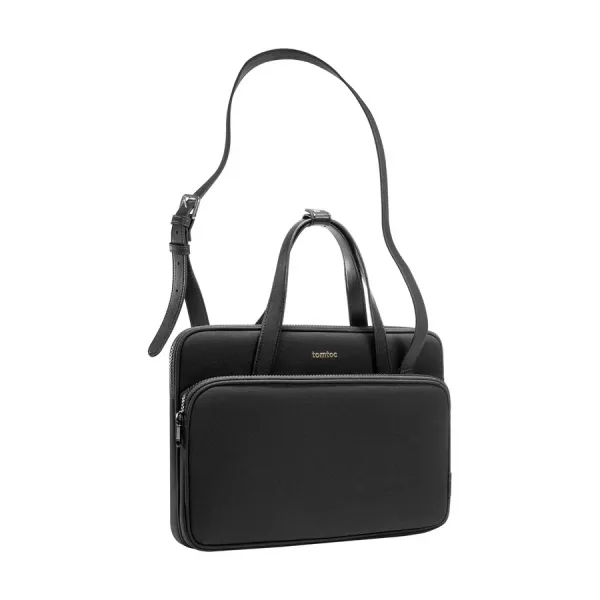 tomtoc Shoulder Bag - 14 "a 13" MacBook Pro / Air, čierna TOM-H22C1D1