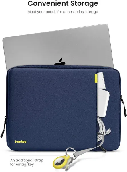 NoName tomtoc Sleeve Kit - 14" MacBook Pro / Air, námořní modrá