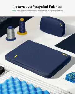 NoName tomtoc Sleeve Kit - 14" MacBook Pro / Air, námořní modrá