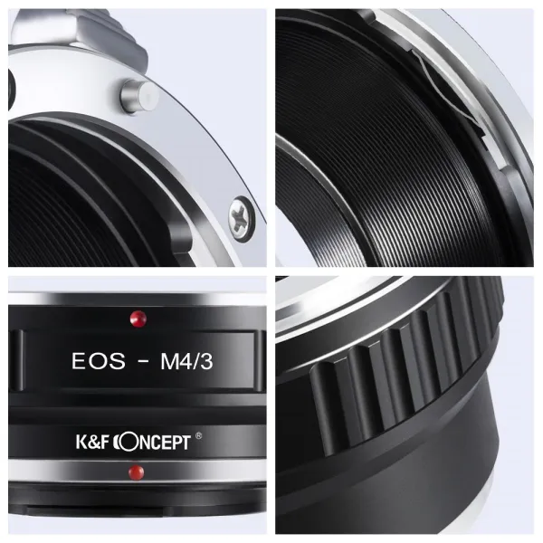 K&F Concept Objektívy K&F Canon EF na adaptér na upevnenie objektívu M43 MFT 22910