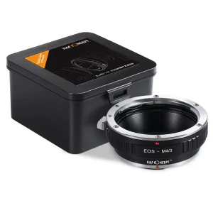 K&F Concept Objektívy K&F Canon EF na adaptér na upevnenie objektívu M43 MFT 22910