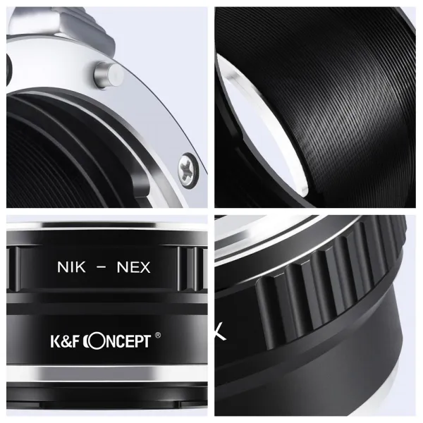 K&F Concept K&F VYSOKO PRESNÝ ADAPTÉR OBJEKTOV, NIK-NEX 22913