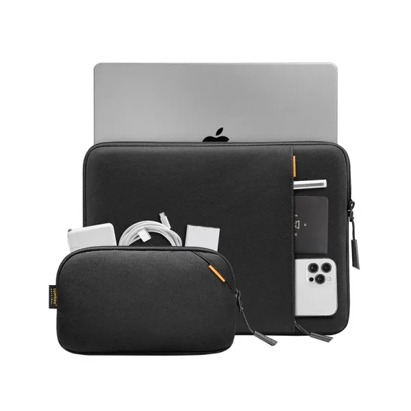 tomtoc Sleeve Kit - 14" MacBook Pro, čierna TOM-A13D2D1GP