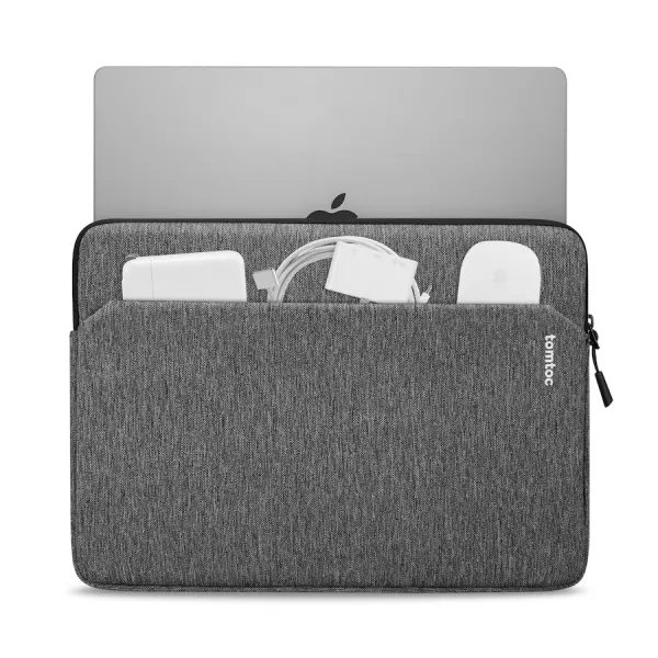 NoName tomtoc Sleeve - 13" MacBook Air / 14" MacBook Pro, šedá