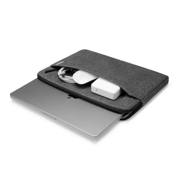 NoName tomtoc Sleeve - 13" MacBook Air / 14" MacBook Pro, šedá