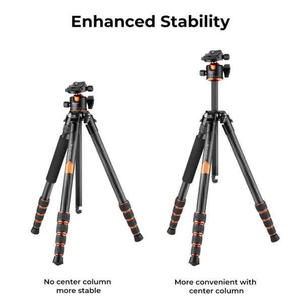 K&F Concept K&F profesionálny statív z uhlíkových vlákien 15 kg maximálne zaťaženie,... 23784