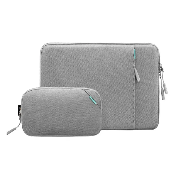 NoName tomtoc Sleeve Kit - 14" MacBook Pro, šedá