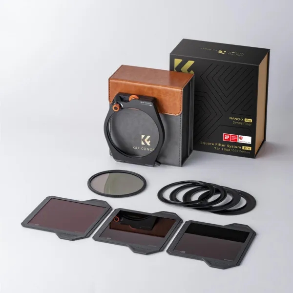 K&F Concept Špičkový systém štvorcovej konzoly K&F, so vstavaným 95 mm CPL, s... 23672