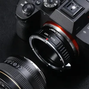 K&F Concept Adaptér objektívu K&F Objektív Canon EOS na držiak Sony Alpha Nex E-Mount 22901