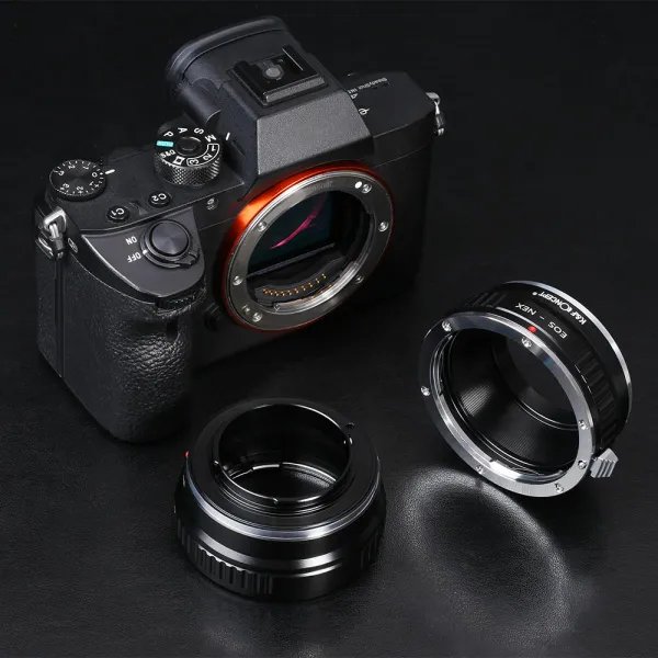 K&F Concept Adaptér objektívu K&F Objektív Canon EOS na držiak Sony Alpha Nex E-Mount 22901