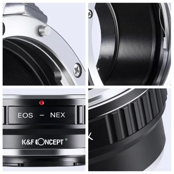 K&F Concept Adaptér objektívu K&F Objektív Canon EOS na držiak Sony Alpha Nex E-Mount 22901