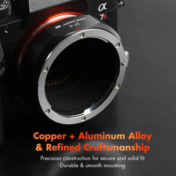 K&F Concept Vysoko presný držiak adaptéra objektívu K&F M12105 s novým dizajnom,... 22911