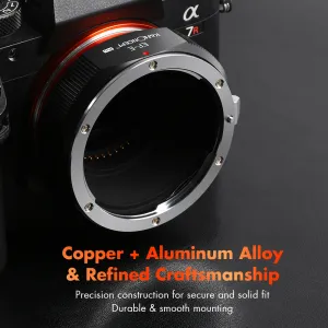 K&F Concept Vysoko presný držiak adaptéra objektívu K&F M12105 s novým dizajnom,... 22911