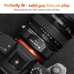 K&F Concept Vysoko presný držiak adaptéra objektívu K&F M12105 s novým dizajnom,... 22911