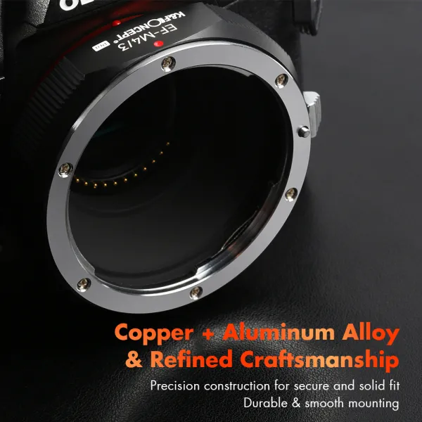 K&F Concept Vysoko presný držiak adaptéra objektívu K&F M12125 s novým dizajnom,... 22915