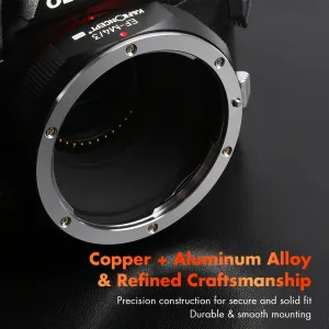 K&F Concept Vysoko presný držiak adaptéra objektívu K&F M12125 s novým dizajnom,... 22915