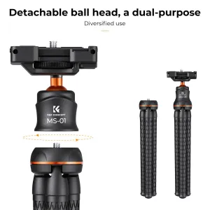 K&F Concept Mini statív K&F s ovládaním Bluetooth 30860