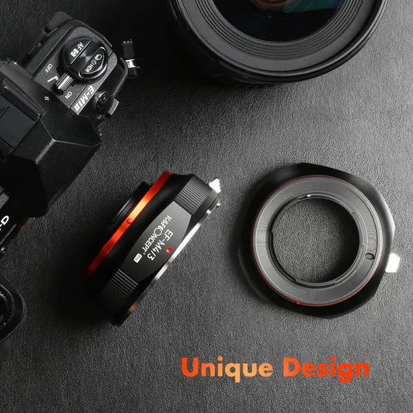 K&F Concept Vysoko presný držiak adaptéra objektívu K&F M12125 s novým dizajnom,... 22915