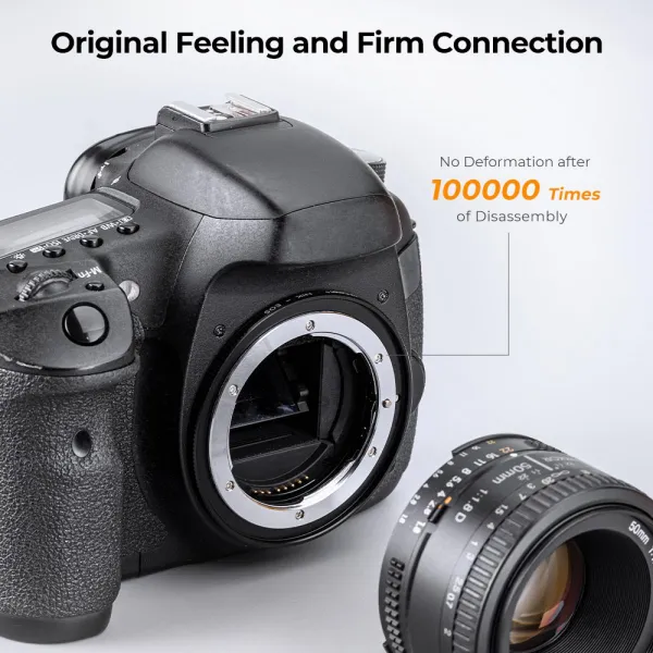 K&F Concept Objektív K&F Nikon F/AF AI AI-S na adaptér objektívu fotoaparátu Canon EOS... 22900
