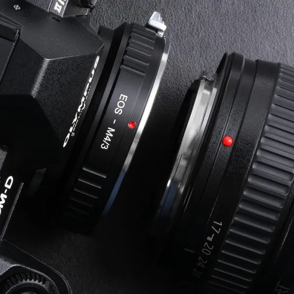 K&F Concept Objektívy K&F Canon EF na adaptér na upevnenie objektívu M43 MFT 22910