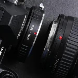 K&F Concept Objektívy K&F Canon EF na adaptér na upevnenie objektívu M43 MFT 22910