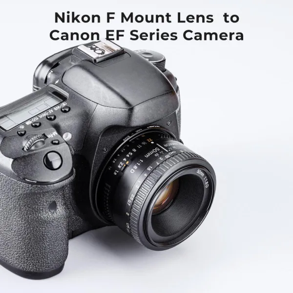 K&F Concept Objektív K&F Nikon F/AF AI AI-S na adaptér objektívu fotoaparátu Canon EOS... 22900