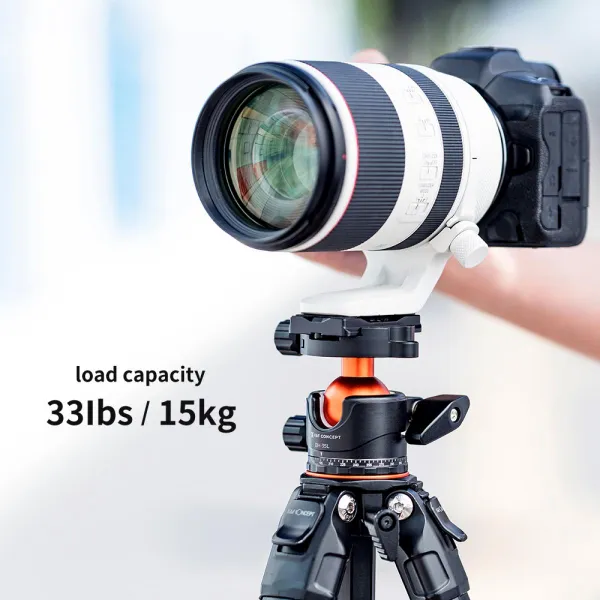 K&F Concept K&F Profesionálna 35 mm kovová statívová guľová hlava otočná panoramatická... 22912