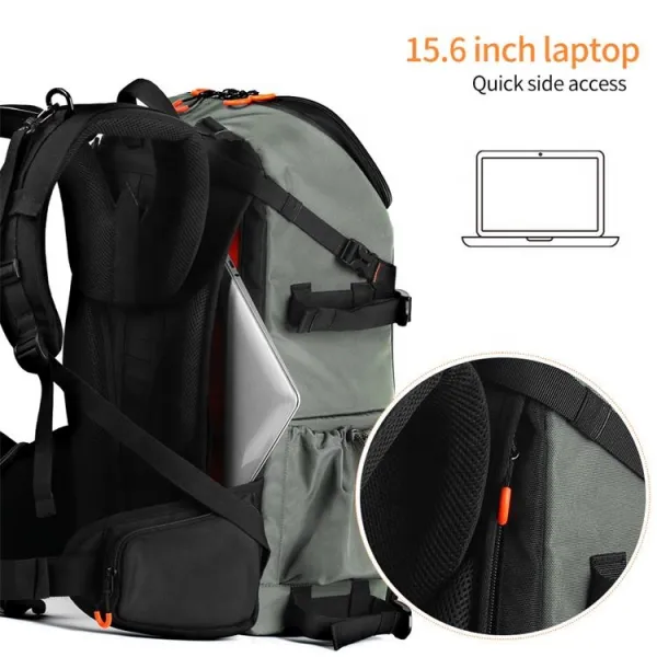 K&F Concept transportná bedrová taška na fotoaparát vodeodolná bočná taška batoh na... 17159