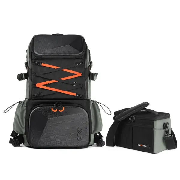 K&F Concept transportná bedrová taška na fotoaparát vodeodolná bočná taška batoh na... 17159