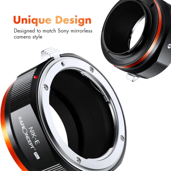 K&F Concept Adaptér K&F Nikon na Sony pre Nikon AI F Mount Lens na E NEX Mount... 23789